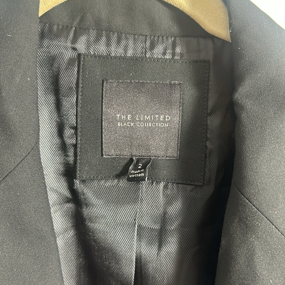 The Limited Sz 2 Suit Jacket black - EUC - Picture 4 of 6